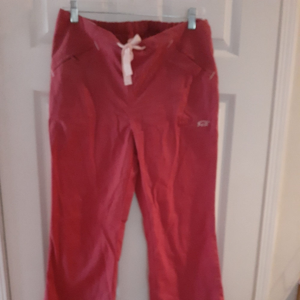 Iguana Med Pink Scrub Pants
